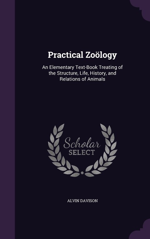 Front cover_Practical Zoölogy