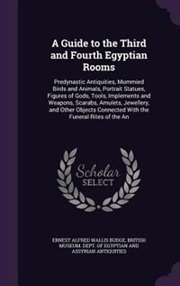 Couverture_A Guide to the Third and Fourth Egyptian Rooms