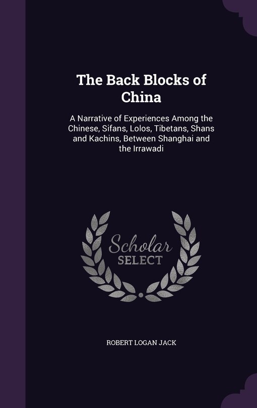 Front cover_The Back Blocks of China