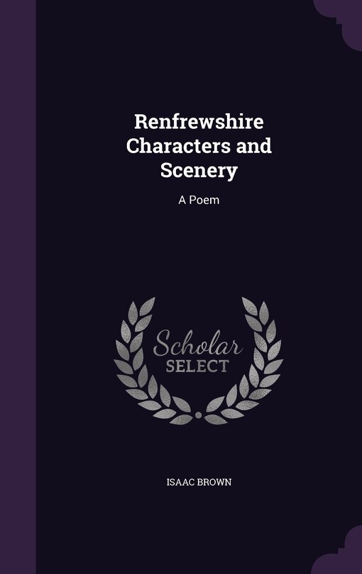 Front cover_Renfrewshire Characters and Scenery