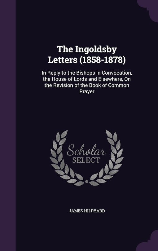 Front cover_The Ingoldsby Letters (1858-1878)