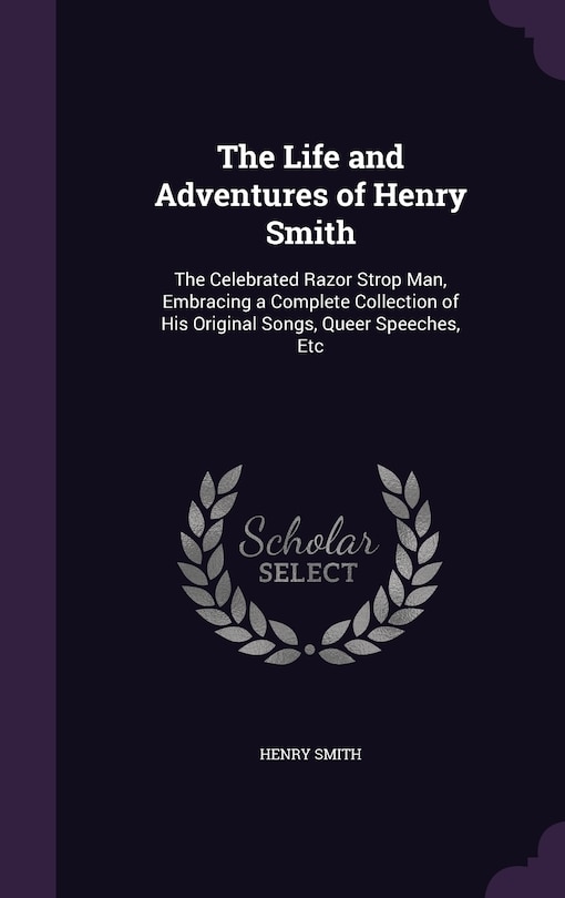 Front cover_The Life and Adventures of Henry Smith