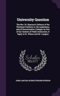 Front cover_University Question