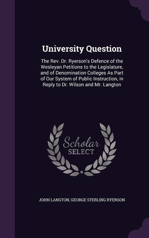 Front cover_University Question