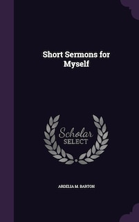 Couverture_Short Sermons for Myself