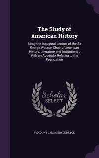 Front cover_The Study of American History