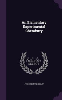 Couverture_An Elementary Experimental Chemistry