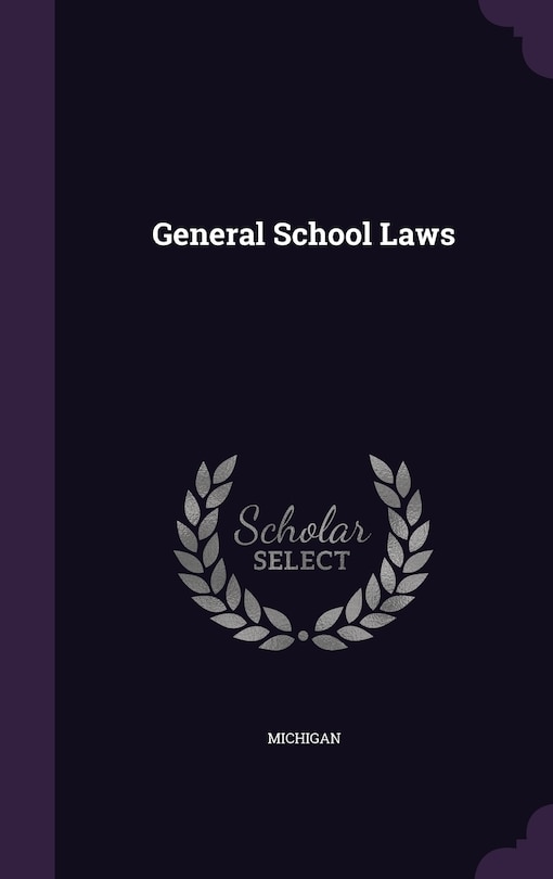 Front cover_General School Laws