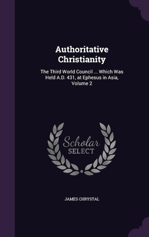 Front cover_Authoritative Christianity