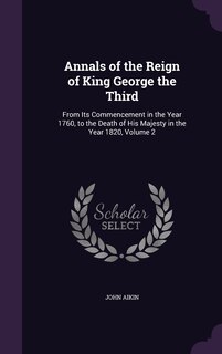 Front cover_Annals of the Reign of King George the Third
