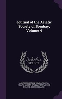 Front cover_Journal of the Asiatic Society of Bombay, Volume 4