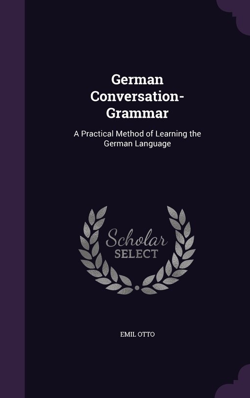 Couverture_German Conversation-Grammar
