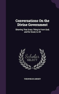 Couverture_Conversations On the Divine Government