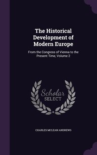 Couverture_The Historical Development of Modern Europe