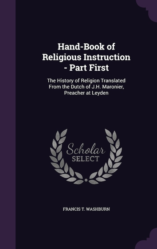 Couverture_Hand-Book of Religious Instruction - Part First