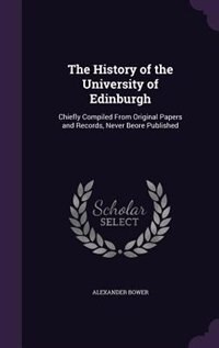 Front cover_The History of the University of Edinburgh