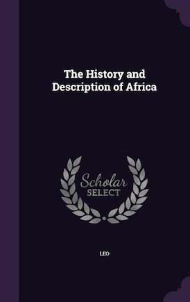 The History and Description of Africa