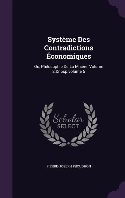 Front cover_Système Des Contradictions Économiques