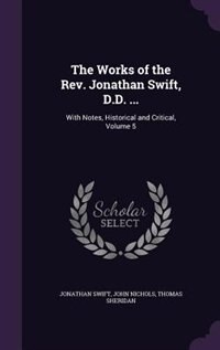 Front cover_The Works of the Rev. Jonathan Swift, D.D. ...