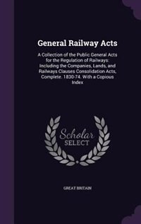 Couverture_General Railway Acts