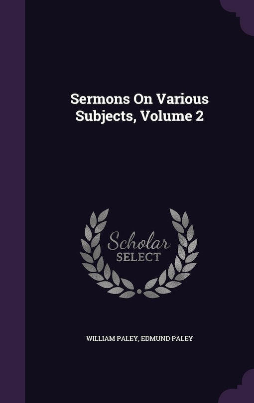 Couverture_Sermons On Various Subjects, Volume 2