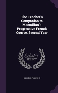 Front cover_The Teacher's Companion to Macmillan's Progressive French Course, Second Year