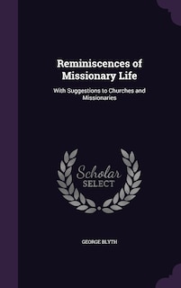 Front cover_Reminiscences of Missionary Life