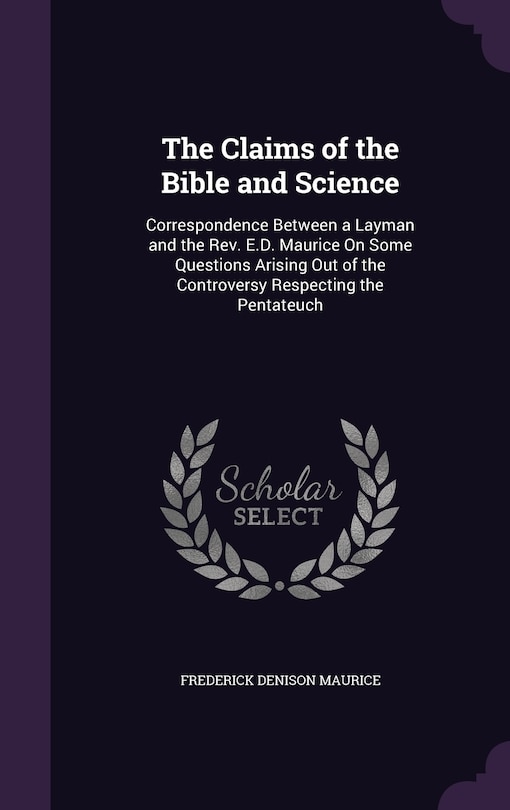 Couverture_The Claims of the Bible and Science