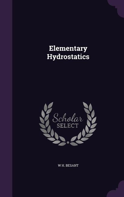 Couverture_Elementary Hydrostatics