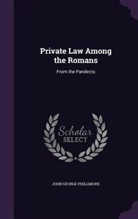 Couverture_Private Law Among the Romans