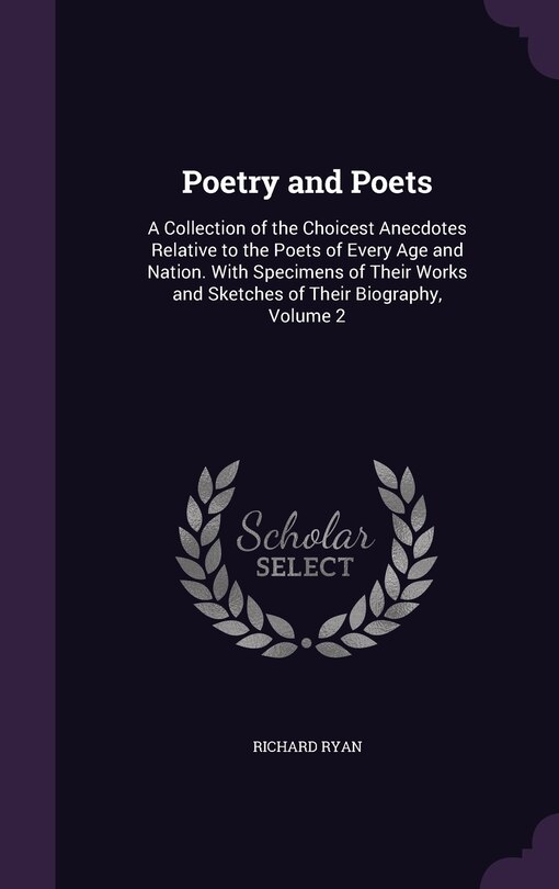 Front cover_Poetry and Poets