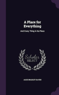 Couverture_A Place for Everything