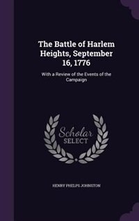 Front cover_The Battle of Harlem Heights, September 16, 1776