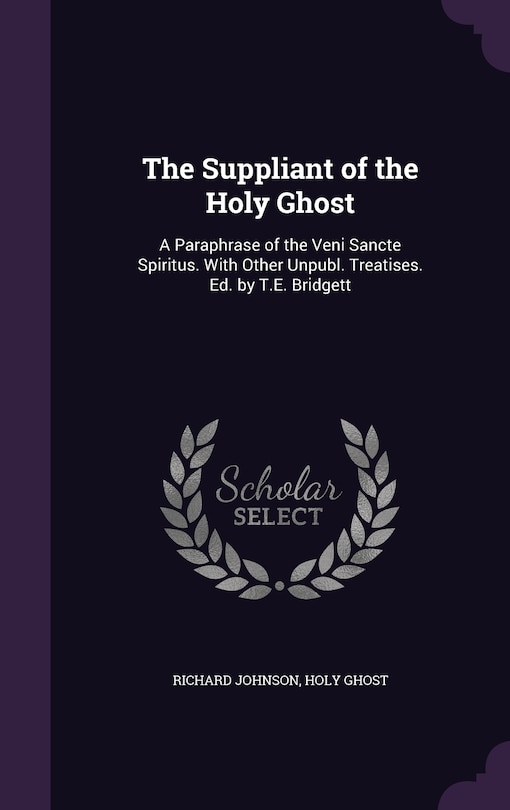 Front cover_The Suppliant of the Holy Ghost