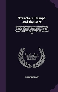 Couverture_Travels in Europe and the East