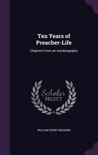 Front cover_Ten Years of Preacher-Life