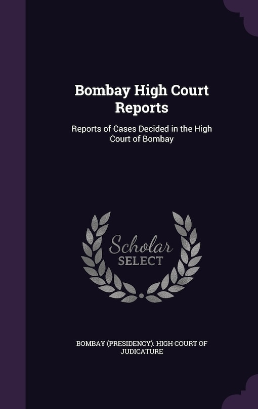 Front cover_Bombay High Court Reports