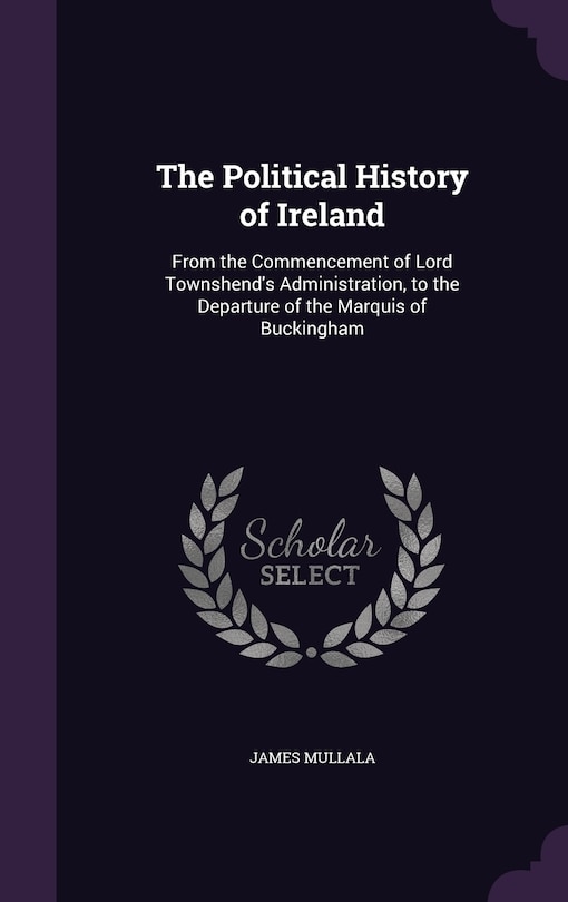 Front cover_The Political History of Ireland
