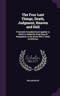 Front cover_The Four Last Things, Death, Judgment, Heaven and Hell