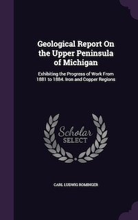 Front cover_Geological Report On the Upper Peninsula of Michigan