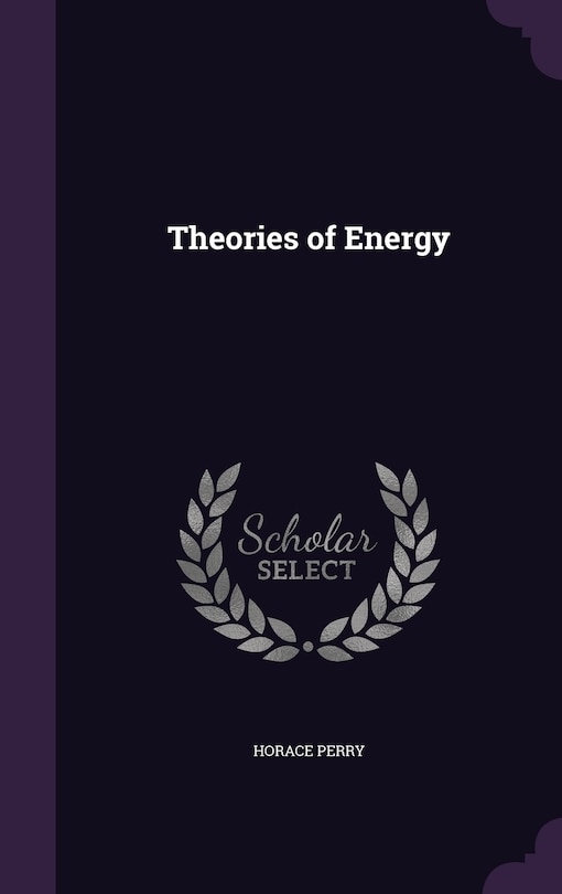 Couverture_Theories of Energy