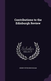 Couverture_Contributions to the Edinburgh Review