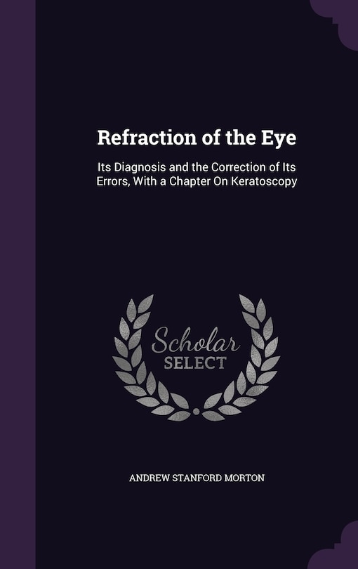 Front cover_Refraction of the Eye
