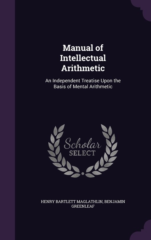 Front cover_Manual of Intellectual Arithmetic