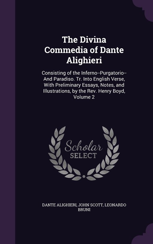Front cover_The Divina Commedia of Dante Alighieri