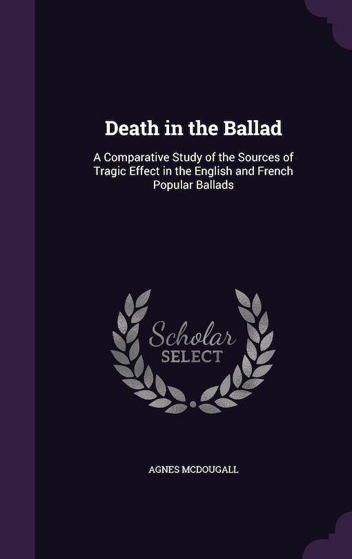 Front cover_Death in the Ballad