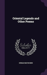 Front cover_Oriental Legends and Other Poems