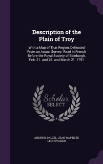 Front cover_Description of the Plain of Troy