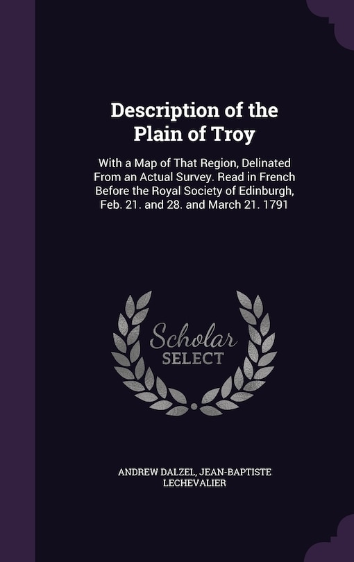 Front cover_Description of the Plain of Troy