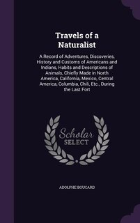 Front cover_Travels of a Naturalist